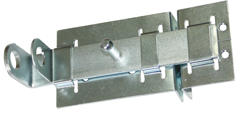 Задвижка накладная ЗД-04 (дверная) бронза 