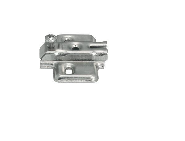 Ответная планка Hafele Metallamat A с шурупами 8 мм никель 316.51.508 