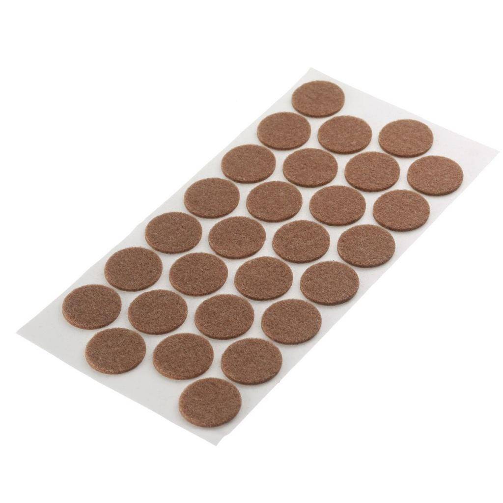 Подпятник на войлочной основе самокл. d=28 (28шт/лист) 