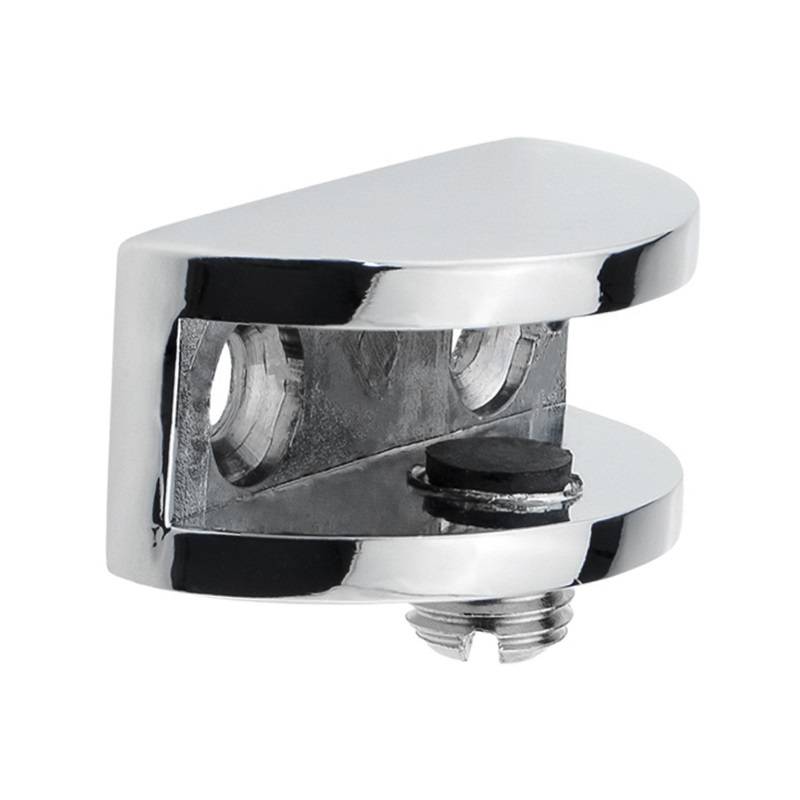 Держатель DM02G2 МП-02 для стекла 45х25 мм хром Китай 