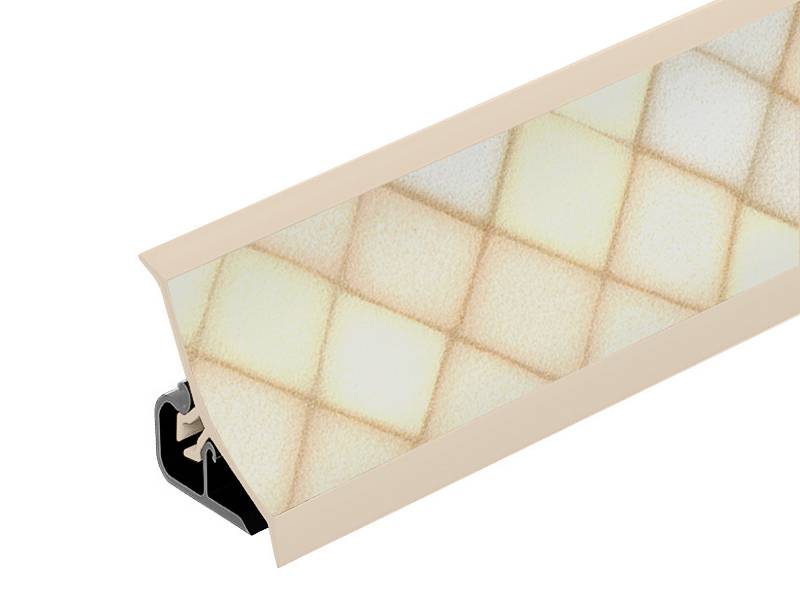 Плинтус Итальянская Мозайка - AP120 - 3 000мм пластик Termoplast 