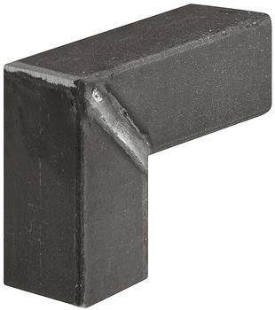 112.02.340 Ручка кнопка Черный Металл Hafele