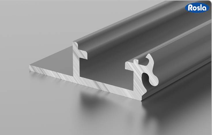 Алюминиевый профиль Росла Д 1-01 без покрытия 3 м 