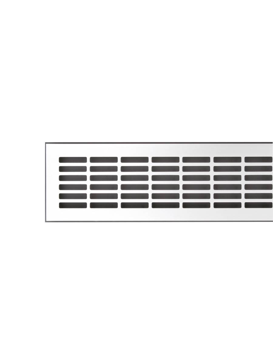 Решетка вентиляции серебро 480х80 TE12.0307.07.035 REJS 