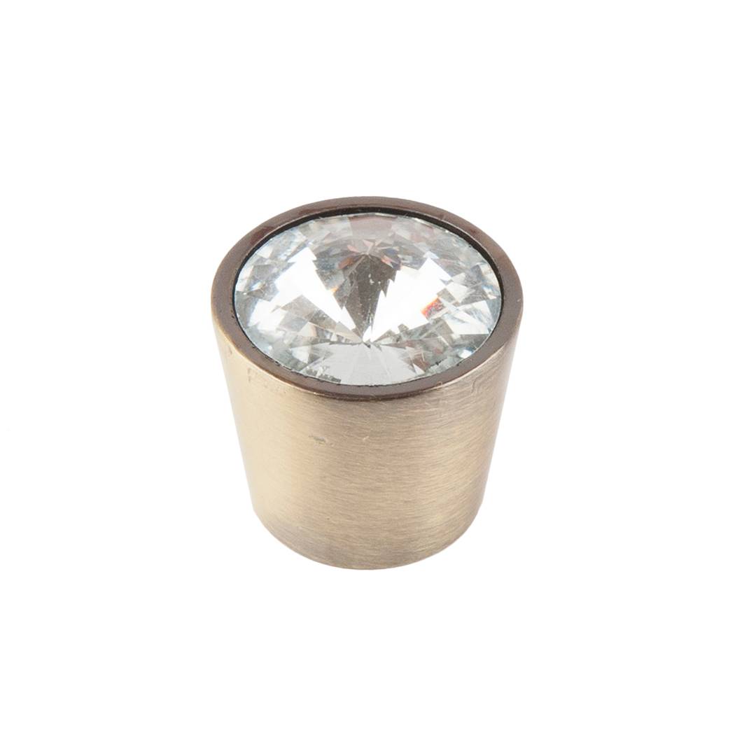 CRL22 BA Ручка кнопка Бронза Кристалл KERRON