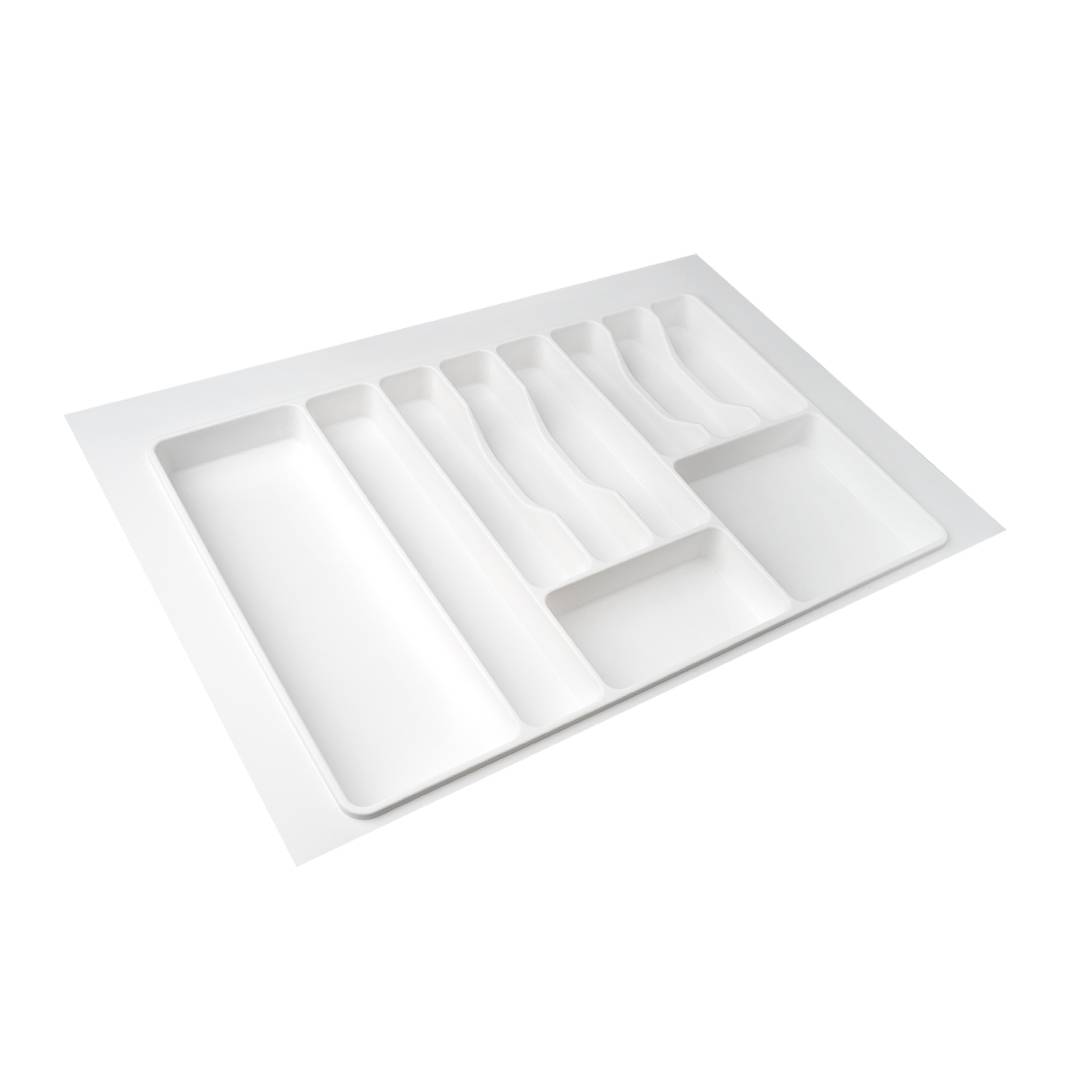 Лоток для столовых приборов 800мм белый M 730х490мм Lemax 