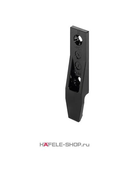 Стяжка Hafele 262.49.356 панельная часть KEKU черный 