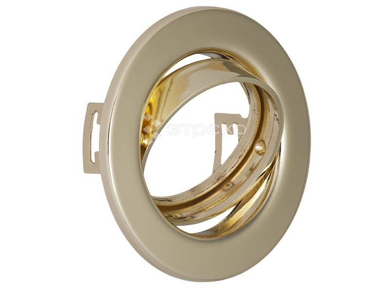 Светильник поворотный в центре никель  /    FT9222