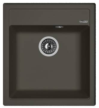Мойка Липси 460 Антрацит 460х510х200мм Квадрат 1 чаша Florentina 20.280.B0460.302 