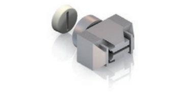 Ножка регулируемая серебро матовое