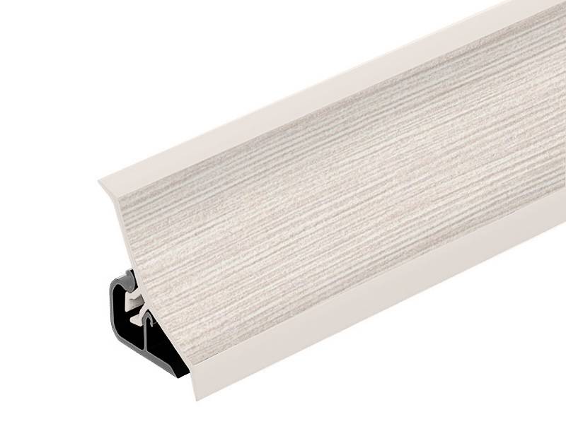 Плинтус Риголетто Светлый 142М AP120 - 3 000мм пластик Termoplast 