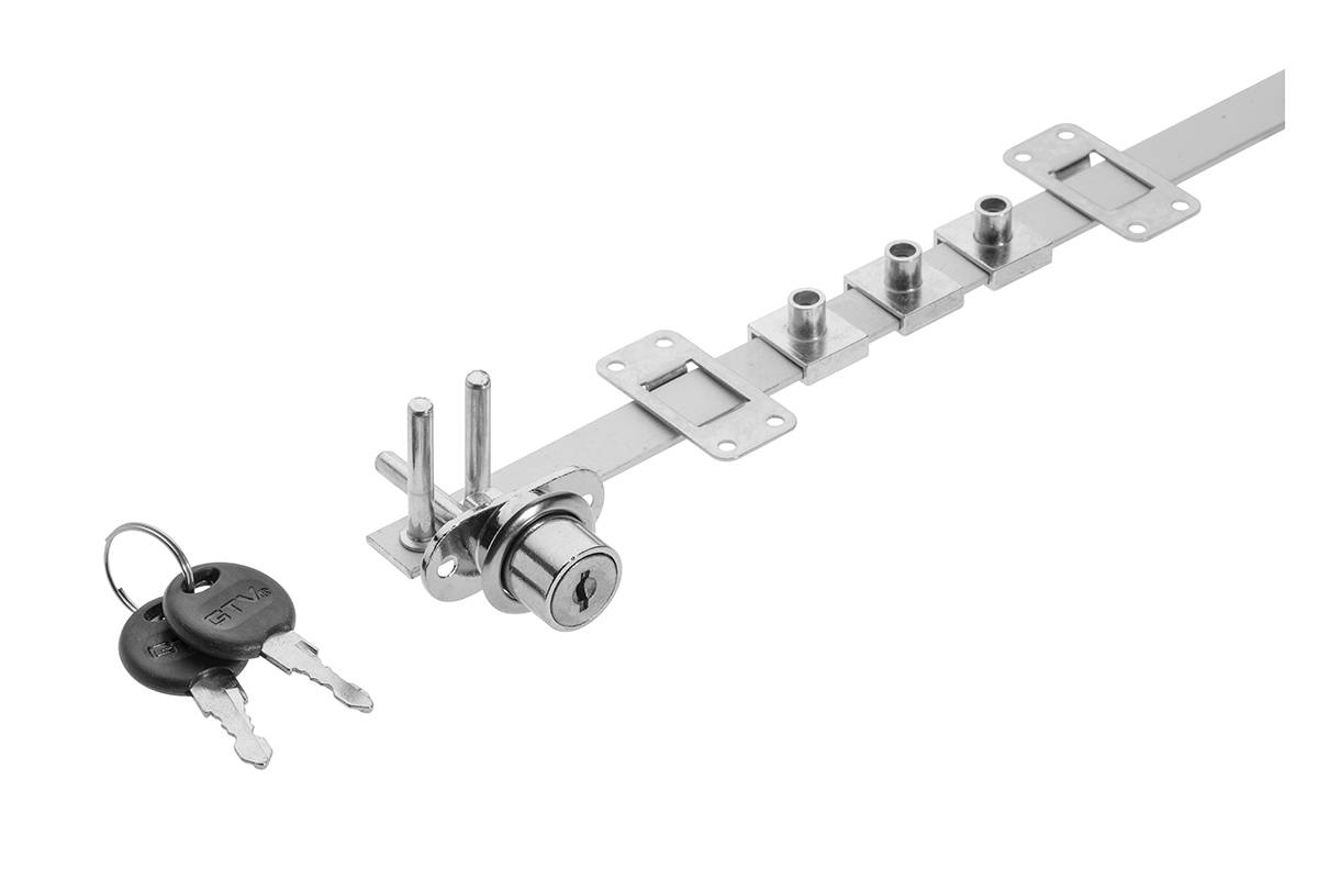 Замок 288 центральный фронтальный (500 мм) хром 