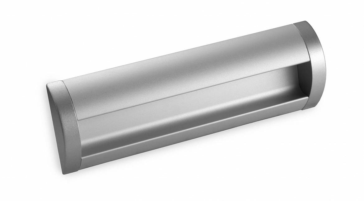 FR-009/160 Ручка врезная 160 мм Светлый/светлый Металл Валмакс