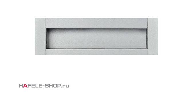 151.76.903 Ручка врезная 160 мм Алюминий Металл Hafele