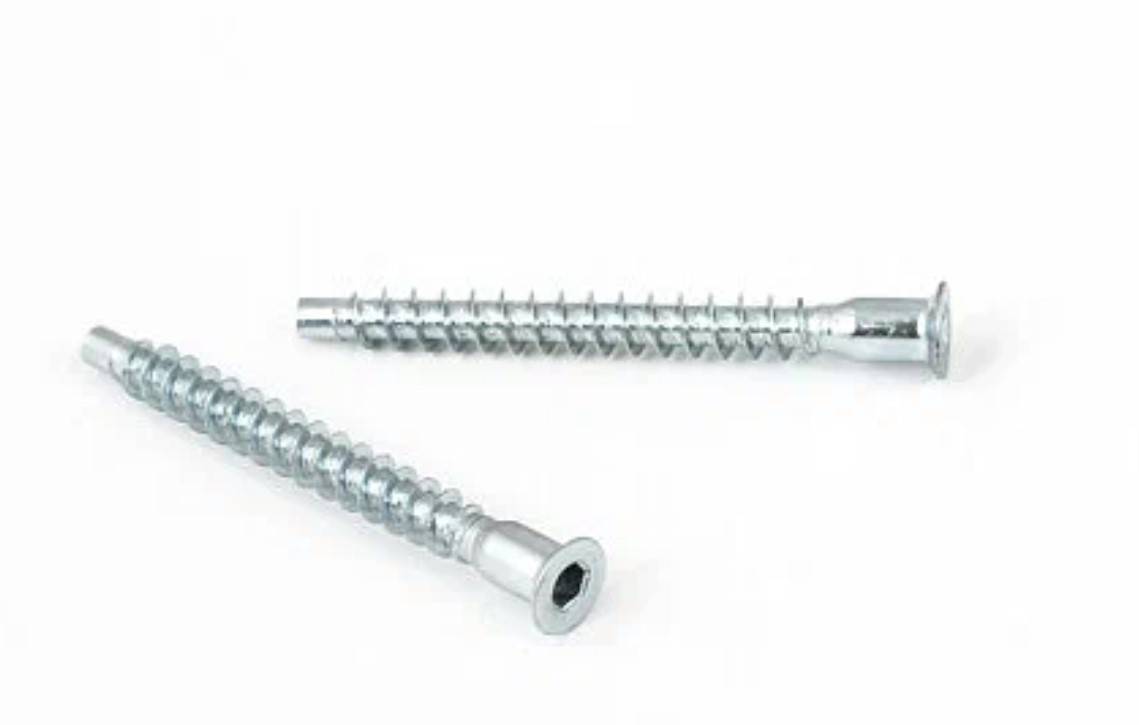 Евровинт 5х50 потайная головка цинк Lemax 