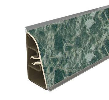 Плинтус Малахит - АР740 - 4 200мм пластик Termoplast 