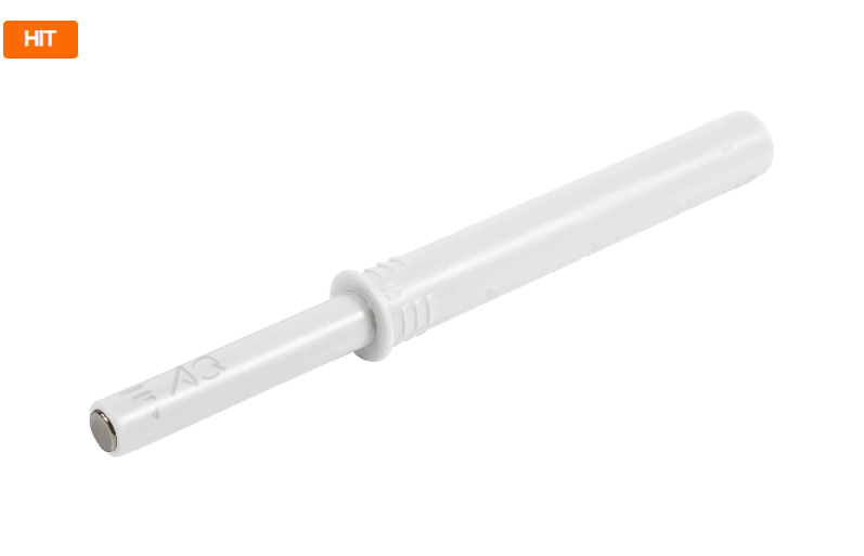 09.0019 Толкатель врезной с магнитом AQ Белый AQ 