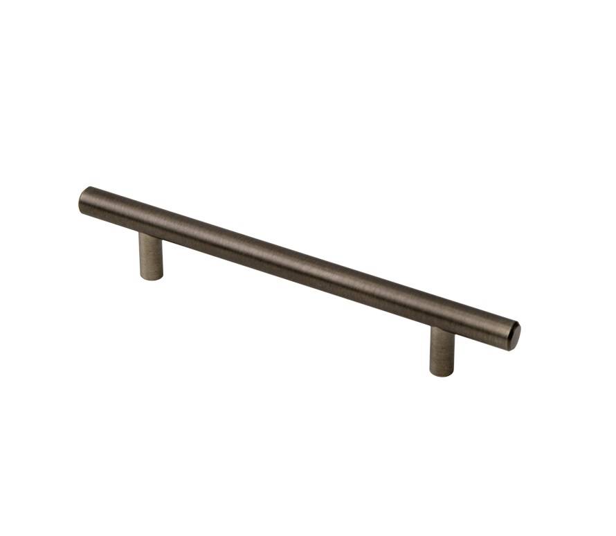  Ручка рейлинг 128 мм Черненый антрацит d=12 Металл KERRON