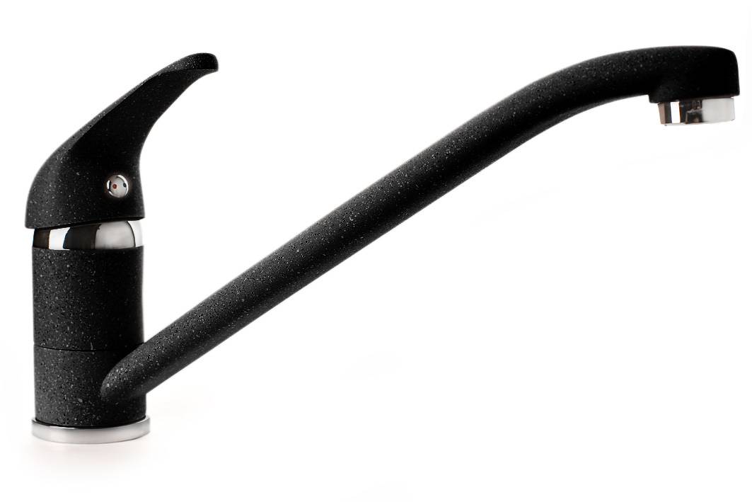 1023308GF Смеситель 1023 D-35 мм Черный GranFest 