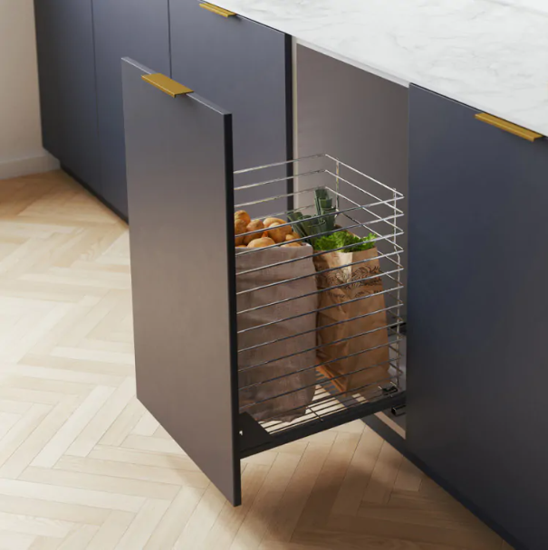 Корзина для хранения 400 мм Оцинк WE29.0010.01.062+WE29.0128.01.549 REJS 