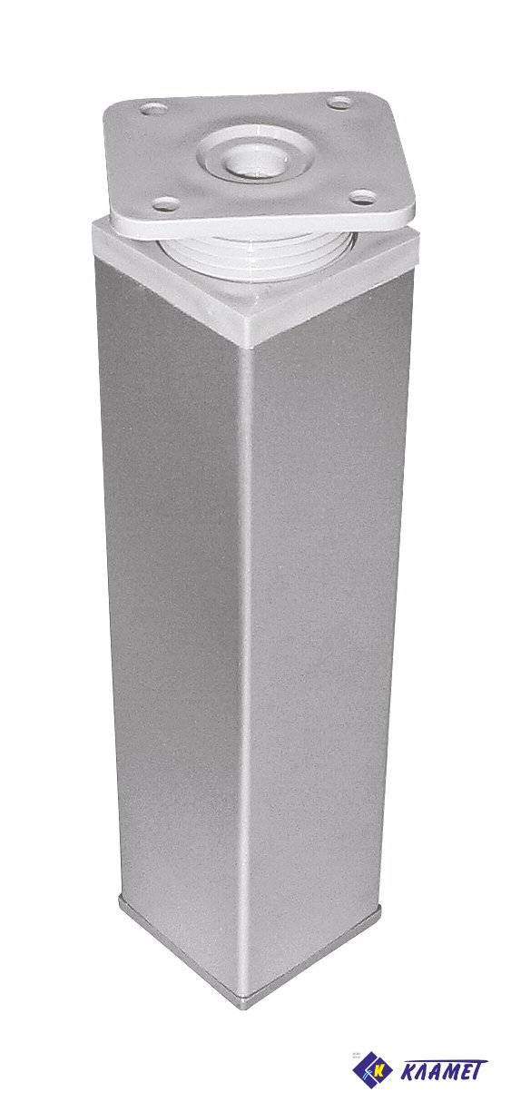 Опора квадратная ОРК-150К 150 мм алюминий 