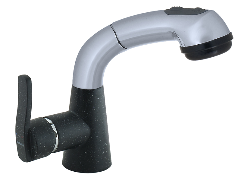 37735188 Смеситель 3773518 D-40 мм Черный Ewigstein 