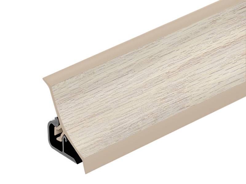 Плинтус Дуб Выбеленный 906Т, 154М, 008М AP120 - 3 000мм пластик Termoplast 