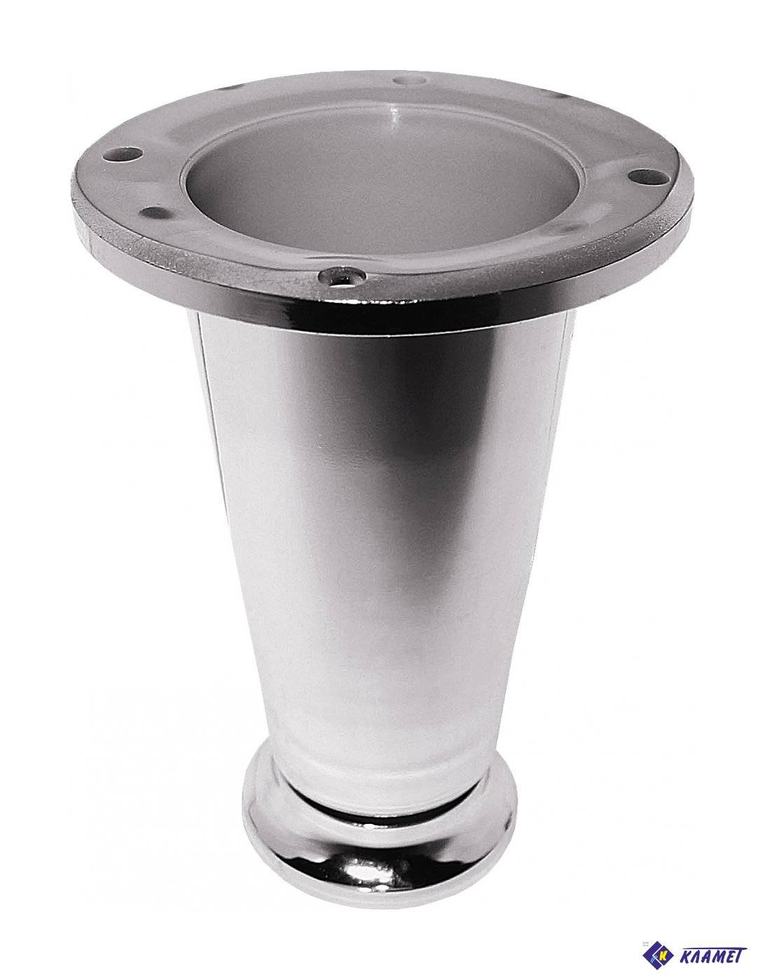 Опора ОР 101-С 100 мм хром 