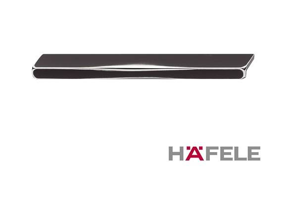 111.53.913 Ручка брусок 160 (192) мм Антрацит Металл Hafele