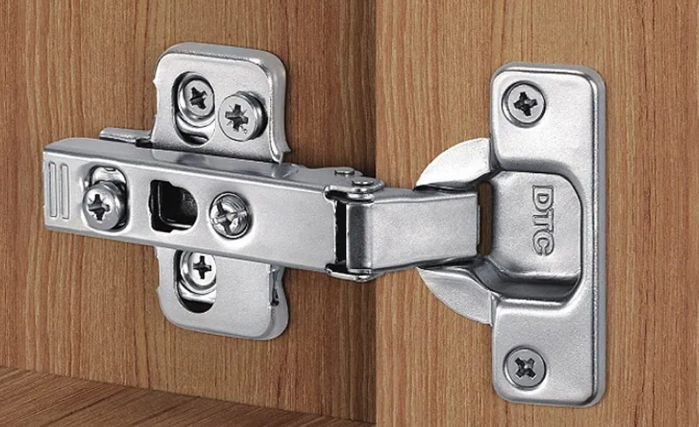 20371 Петля 110 гр. (45мм) Накладная DTC Standart б/доводчика Clip-On никель без планки 