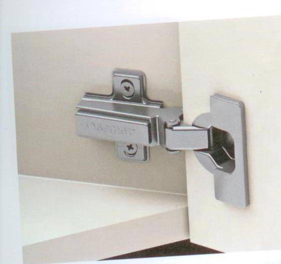 Петля 110 гр. минус - 45 гр. Samet Star никель 1017082+102411 