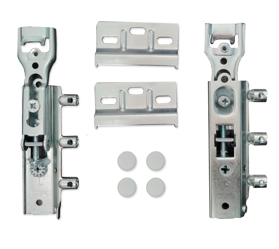 17180 Навес регулируемый скрытый Лев+Прав+Планки сталь DTC 