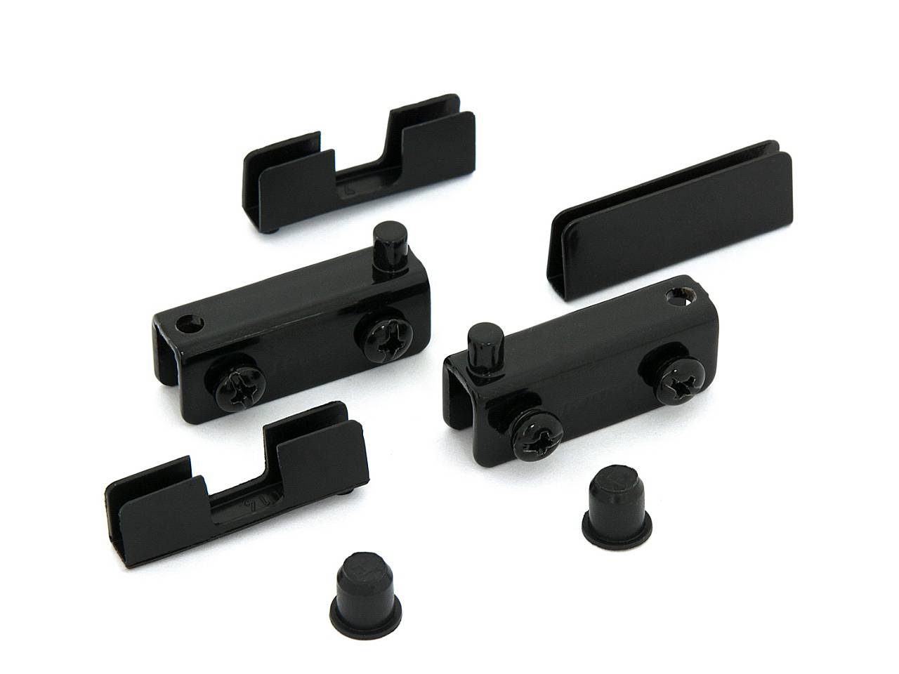 Петля для стекла  Samet ТИПА «U» черный 103097 