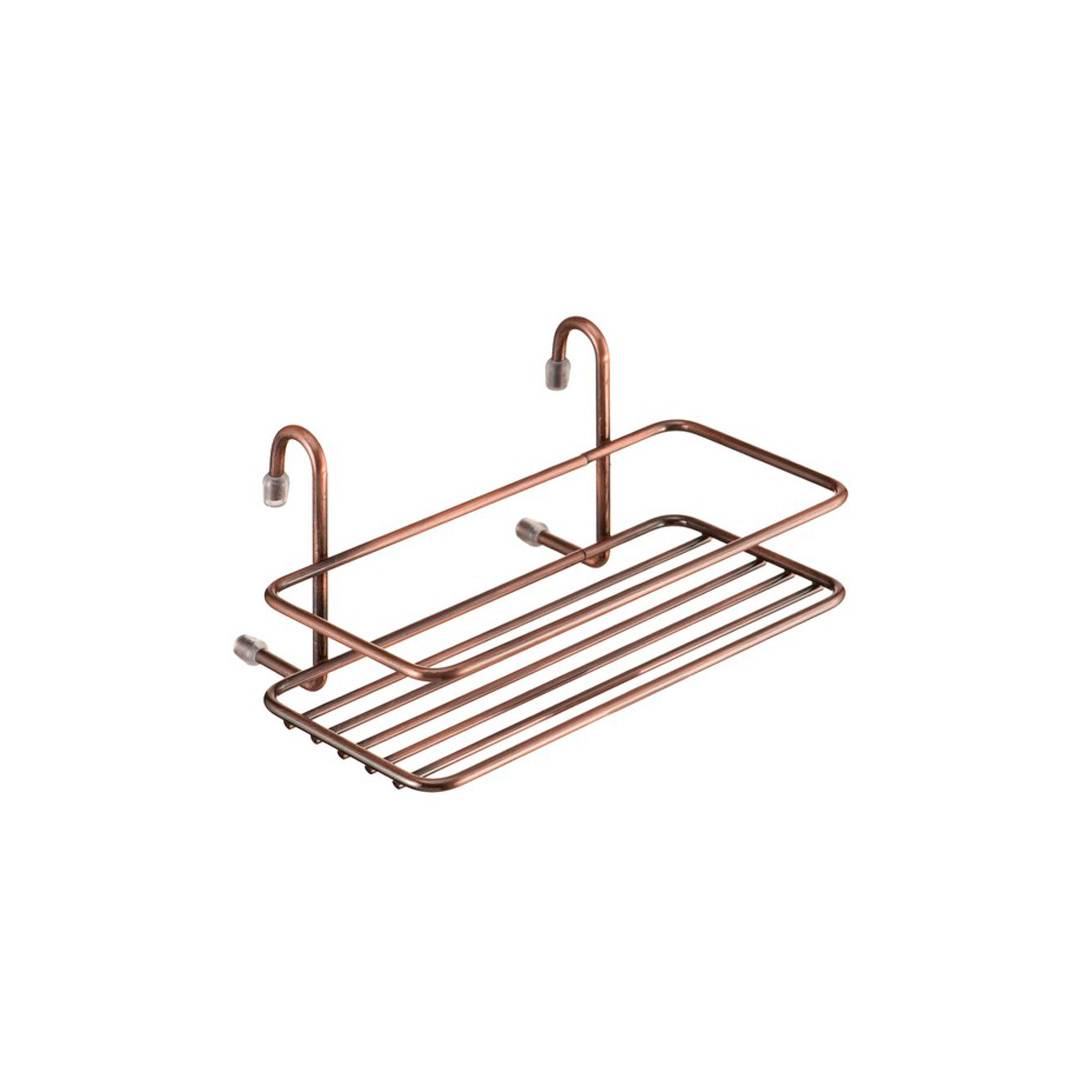 Полка одноярусная малая 200х150х100 мм античная медь MX-061 CA Lemax
