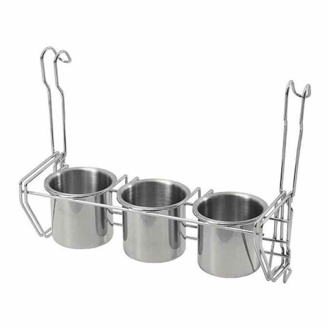 Полка для столовых приборов 340x150x280 мм хром AX-263B.CP AXIS