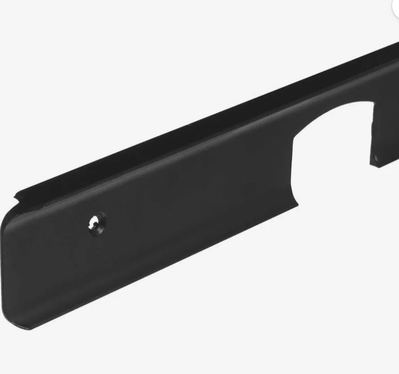 Планка 38 мм соединительная угловая черный R3 (Слотекс, Союз) 