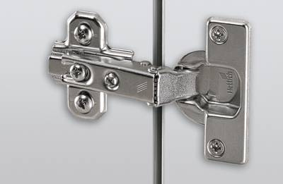 Петля 90 гр. Накладная Hettich SlideOn никель (2333-T42/26-KО) 107866007 
