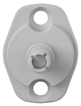 Крепление к корпусу Free flap H 1,5 серый 372.39.016 Hafele 