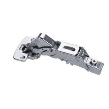 17566 Петля Накладная 155 гр. 155 гр DTC Pivot-Pro с доводчиком Clip-On никель (45)+планка15358 