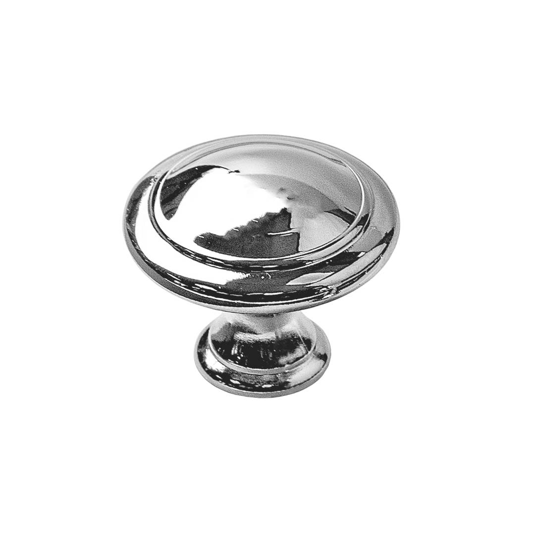 RK-097 Ручка кнопка Хром Металл KERRON