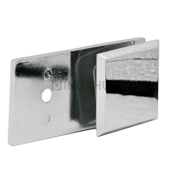 Держатель OZ-180 со сверлением для стекла хром Китай 