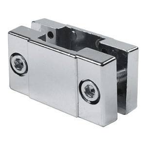 Держатель двухсторонний для верт. ДСП PRIMO SYSTEM 25х25 ТР66 хром 