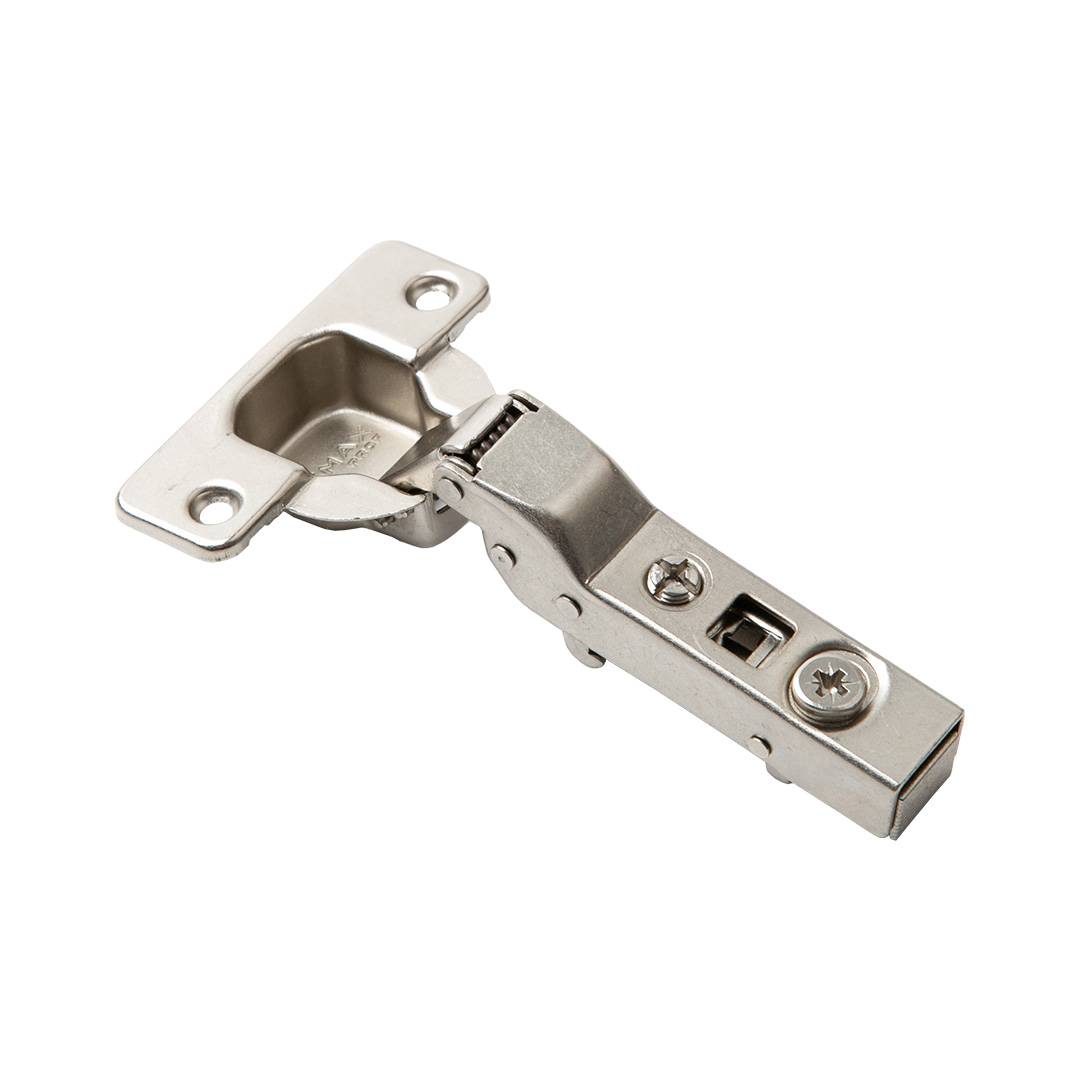 Петля 110 гр. Смежная LemaxProf clip-on +3D планка с евровинами с доводчиком Clip-On никель FH132B 