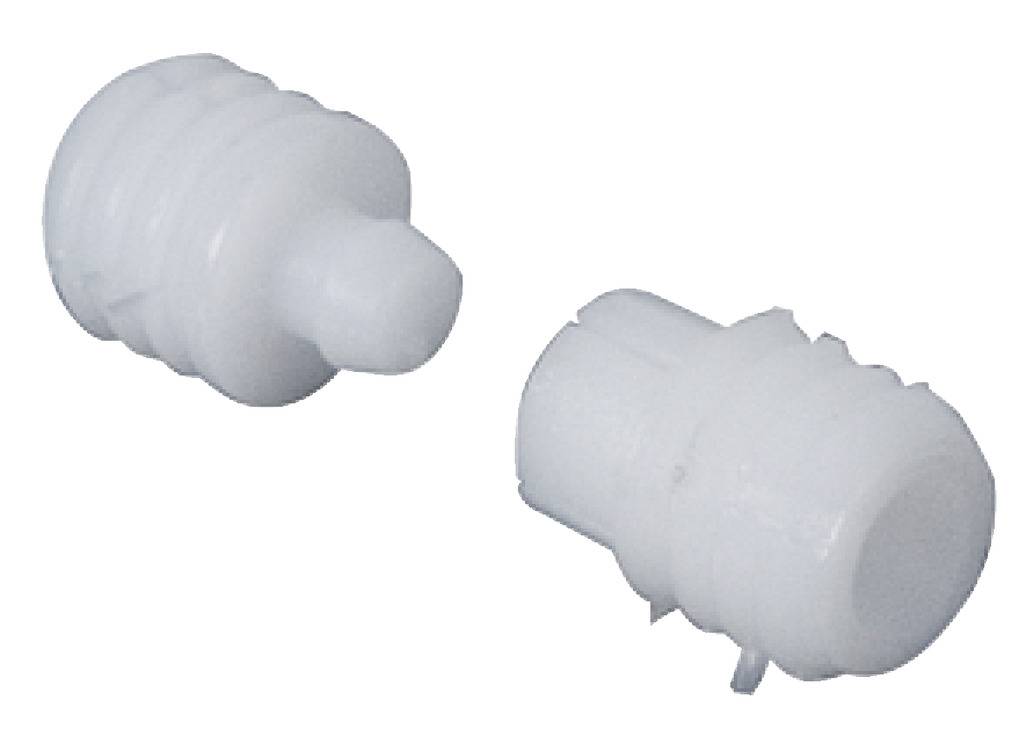 Стяжка мебельная, невидимая для запрессовки (стяжка из 2х частей) белый для плит 16 мм 267.20.700 Ha