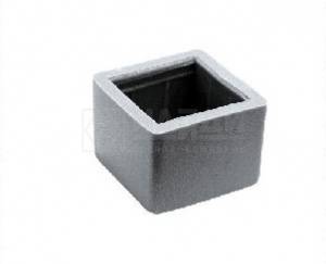 Заглушка стойки сетчатого каркаса белый Найди