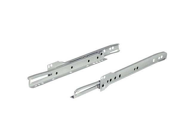 Роликовые направляющие 300 б/доводчика Белый Hafele