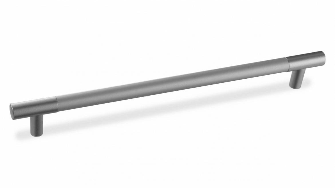 RL(04) 14.00. Ручка рейлинг 160 мм Сатин/сатин d=12 Пластик Валмакс