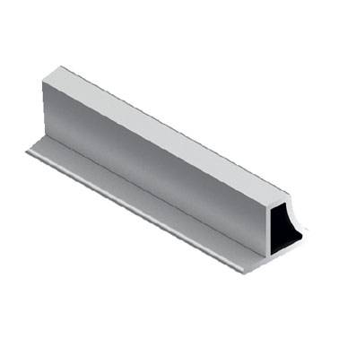 Белый глянец NOVA Торцевой профиль ручки Окраска для 16 мм 5,4 м 