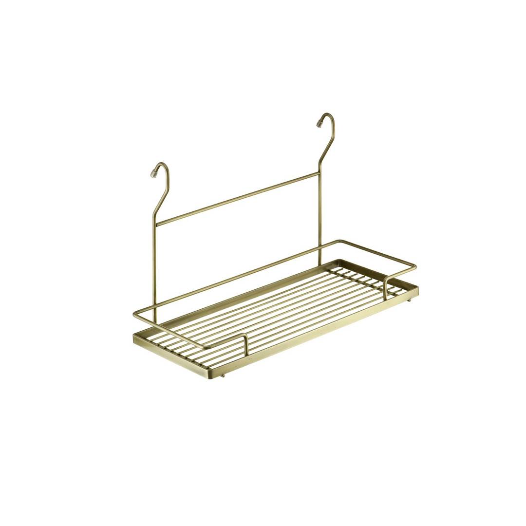 Полка одинарная большая 450х210х300 мм бронза YJ-G214 AВ Lemax