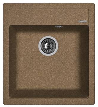 Мойка Липси 460 Коричневый 460х510х200мм Квадрат 1 чаша Florentina 20.280.B0460.105 